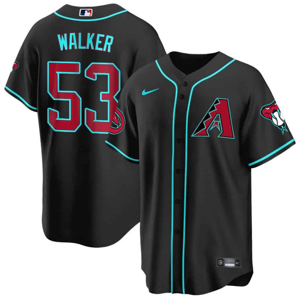 Men Arizona Diamondback #53 Walker Black 2024 Nike Cool Base MLB Jersey->arizona diamondback->MLB Jersey